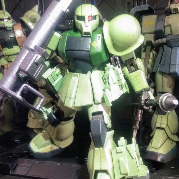 ザク Ⅰ 地上高機動型《サ・クラサク 中尉専用機》【 0083 ナ・イショ基地 ver, 】