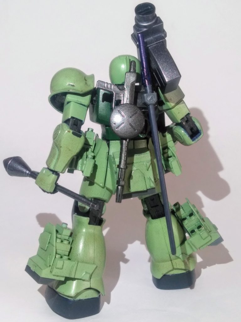 『MS-05 EGD ザク Ⅰ 地上高機動型』の パイロット『サ・クラサク 中尉』(妄想…新しいシーズンが始まるな…戦士)"民間武器商会からの強化装備 及び 重火器"を施して「連邦軍」に挑むのでした😤                 果たして彼の活躍は如何程に❓🧐