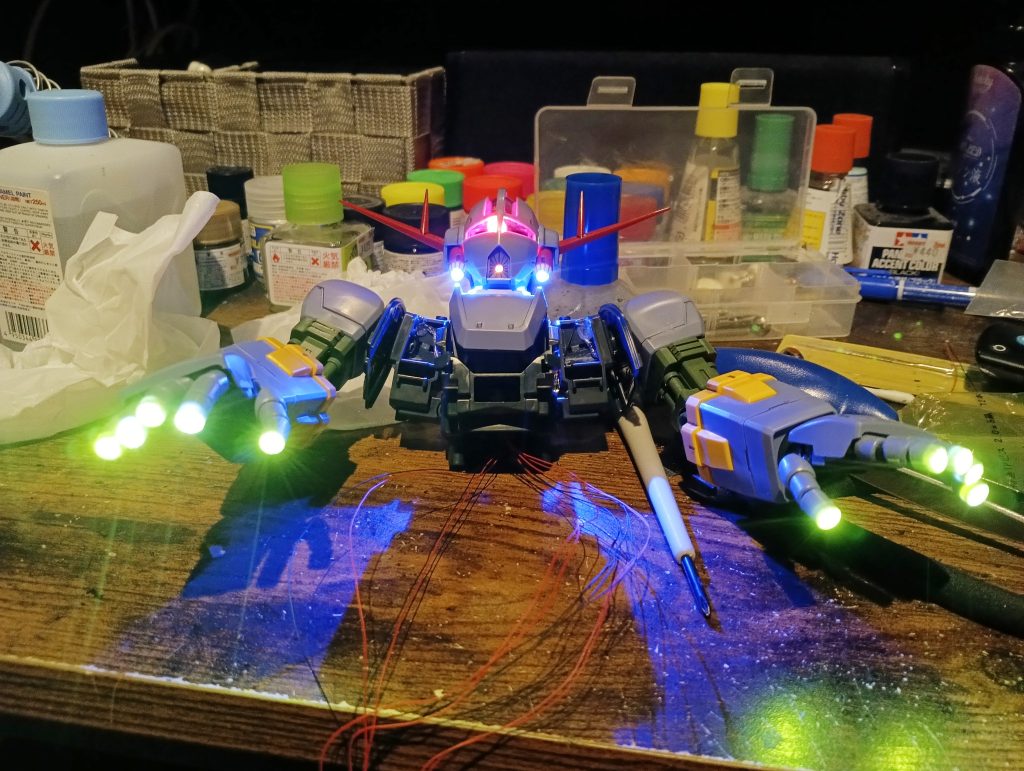 点灯確認👍途中でチェックしとかないと後で大変な事になります😅💦