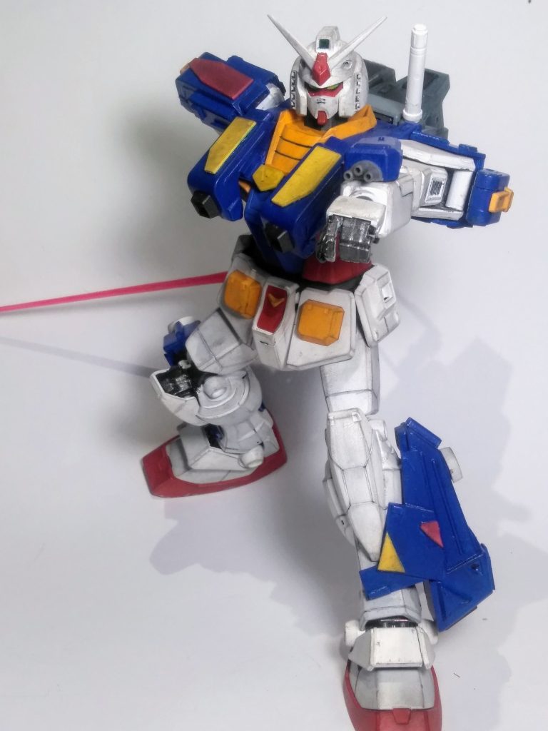 『NT-1』らしさを演出の為「腕部ガトリングガン」をヤッテみました😄まぁ、収納式では無いんですけどね🤣🤣