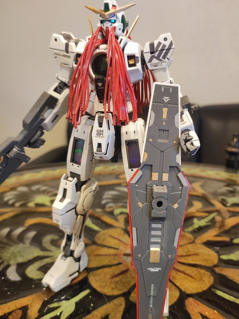 シールドの裏側を塗り分けしてみました。