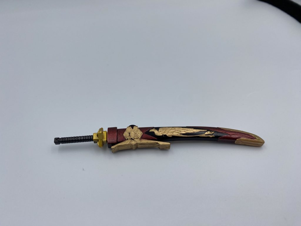 鞘も塗装しました