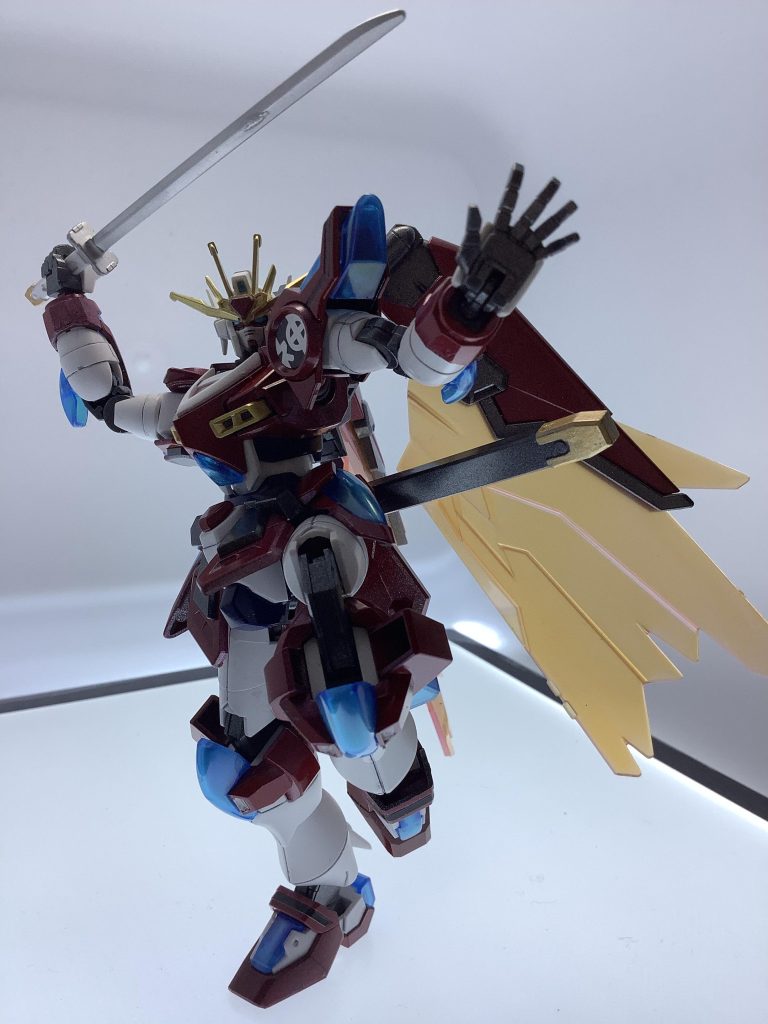 神バーニングガンダム–9枚目/制作者：L.W