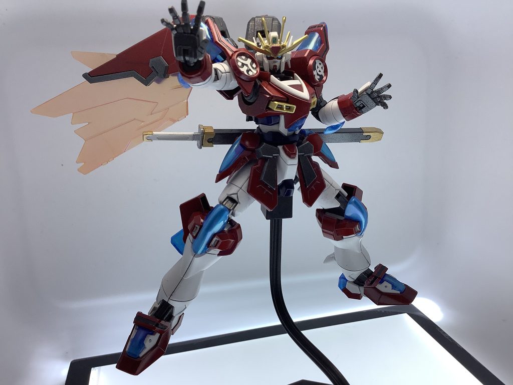 神バーニングガンダム–3枚目/制作者：L.W