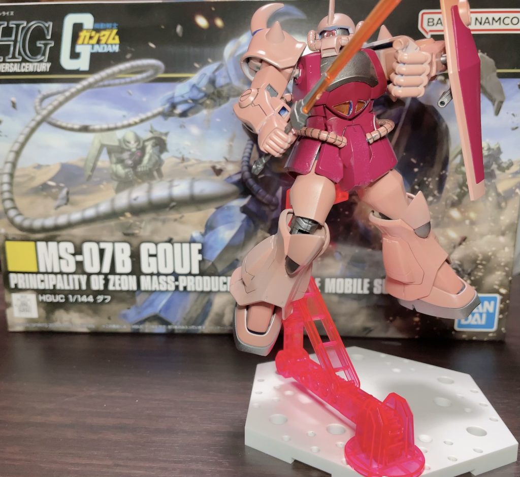 シャア専用グフ–3枚目/制作者：@basashi48