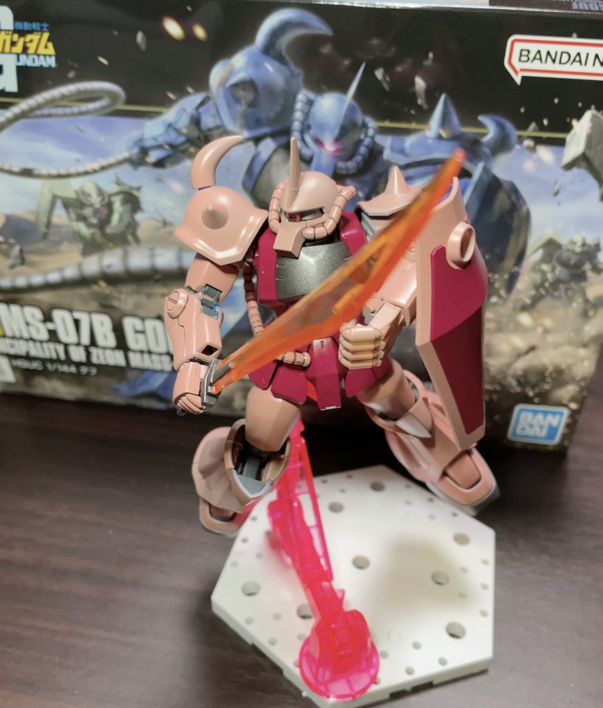 シャア専用グフ–4枚目/制作者：@basashi48