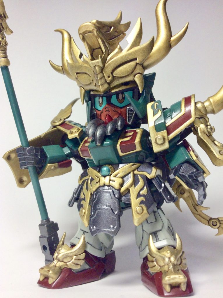 これでもまだ脚細い気がしますね。そのうちまた手を加えたい。