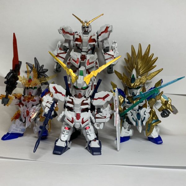 持ってるユニコーンガンダム集