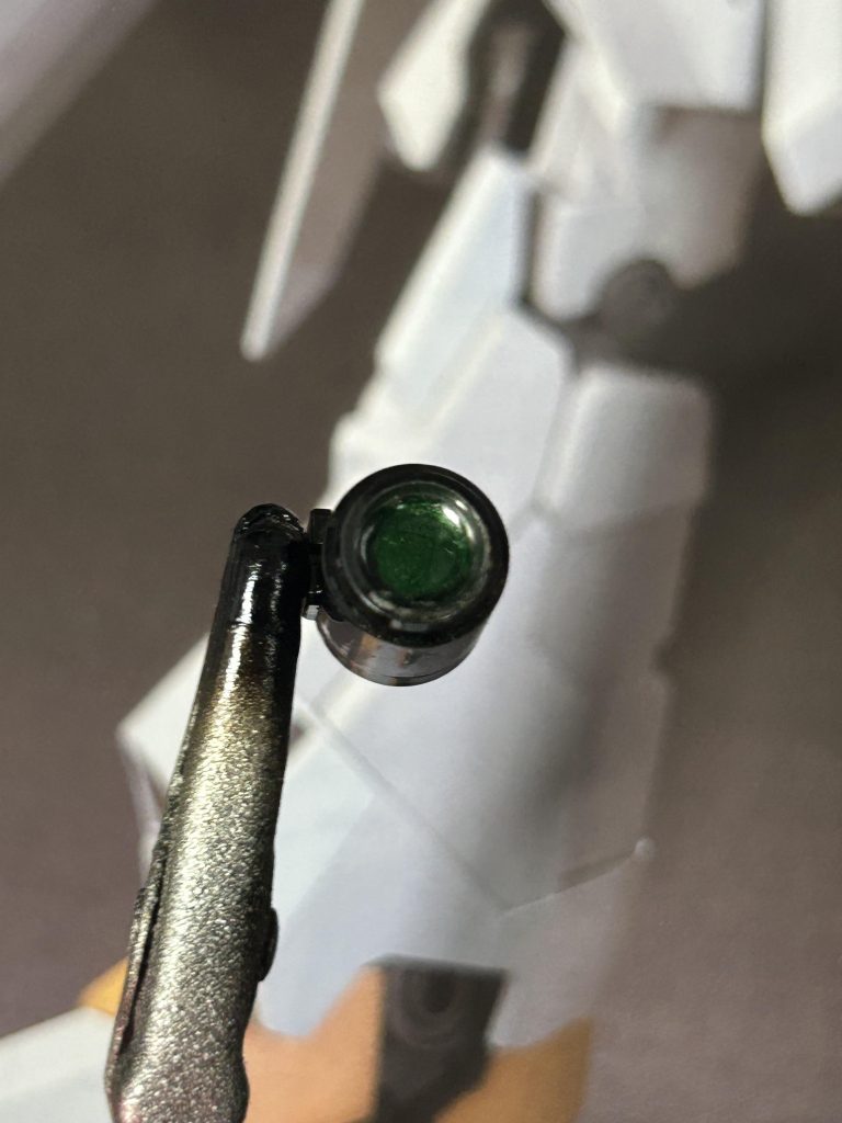 スコープの内面はクロームシルバーからのクリアグリーンです。 拙い作品ですが…最後まで見て頂きありがとうございました。