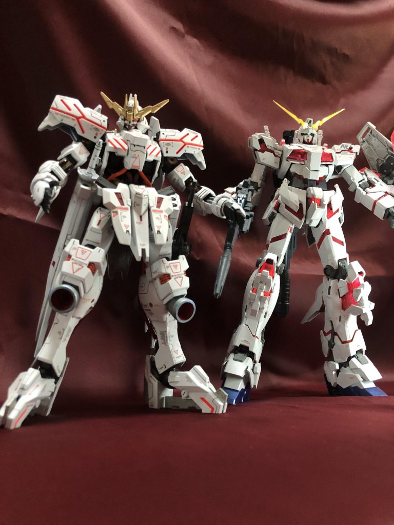 ユニコーンVer.Kaと並べて