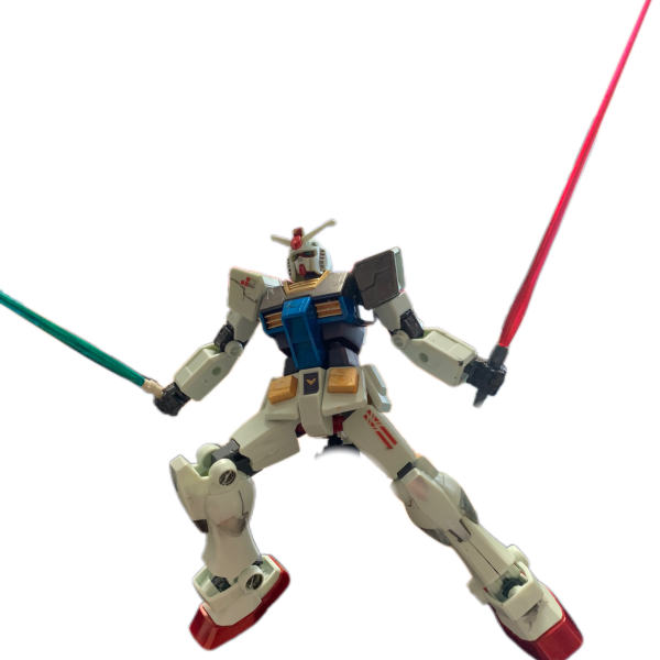 初エアブラシです！　EGガンダム