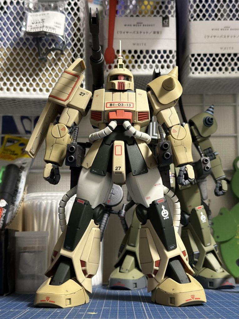 フロント正面ビッグガン装備