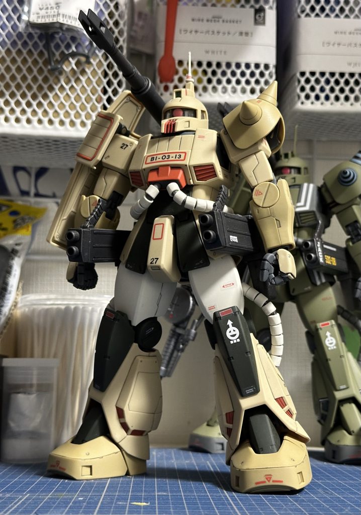 フロント左側ビッグガン装備