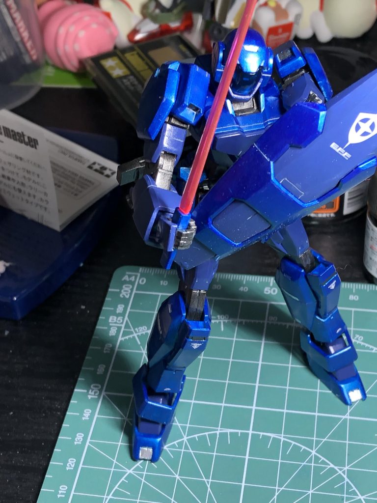 密かに部分塗装やスジボリもちょっとだけ笑