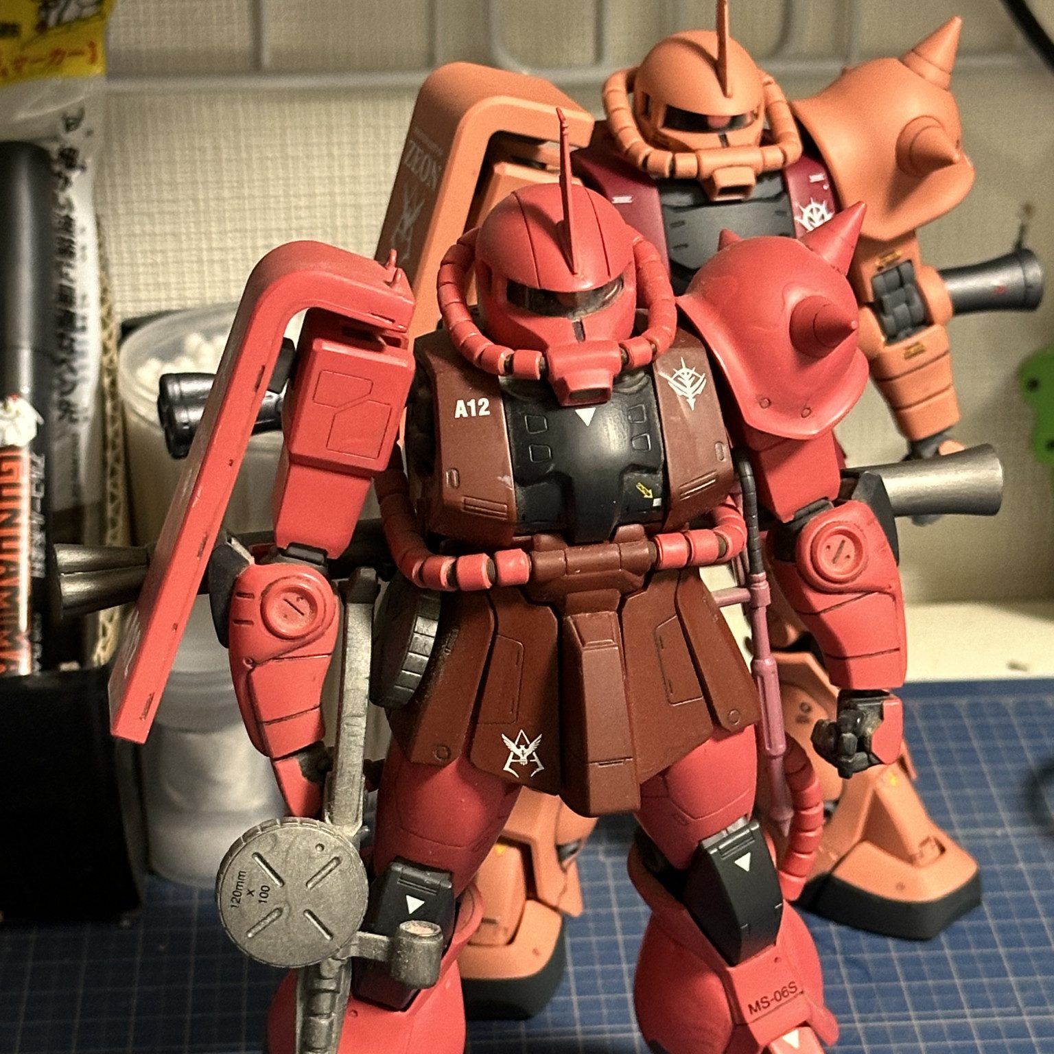 MGシャア専用ザクⅡ MS-06S｜Ｇ.Ｐｕｒｅさんのガンプラ作品