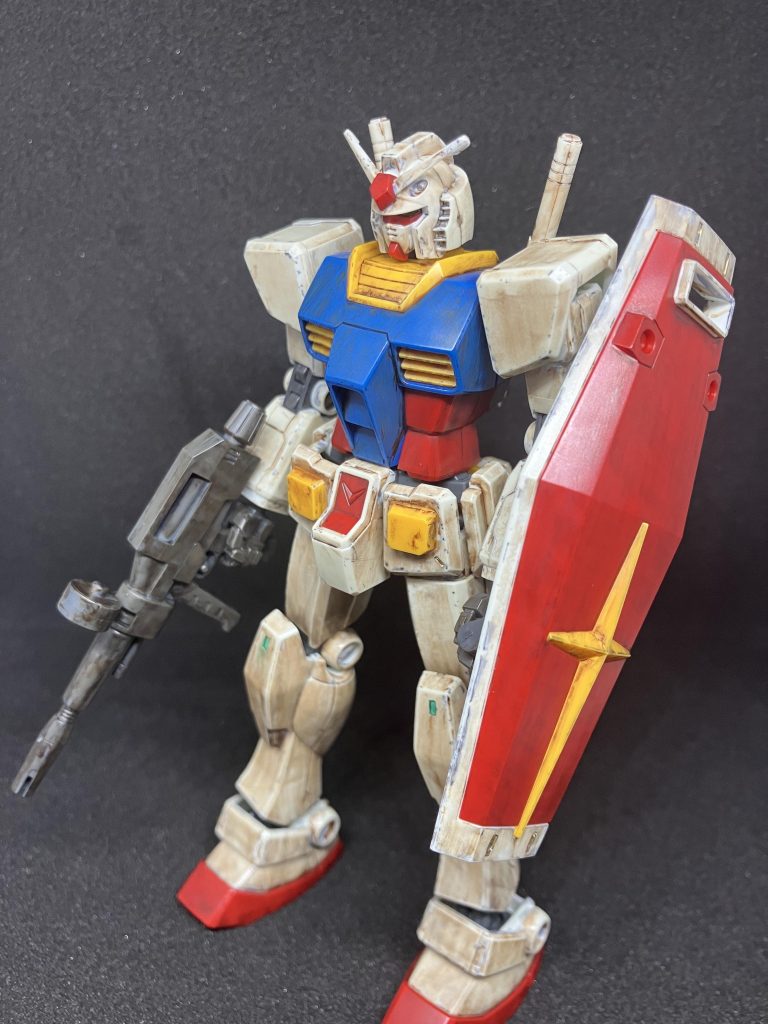 予定よりだいぶ汚れてしまった。