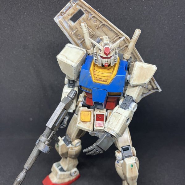 HGUC ガンダム　ウェザリング