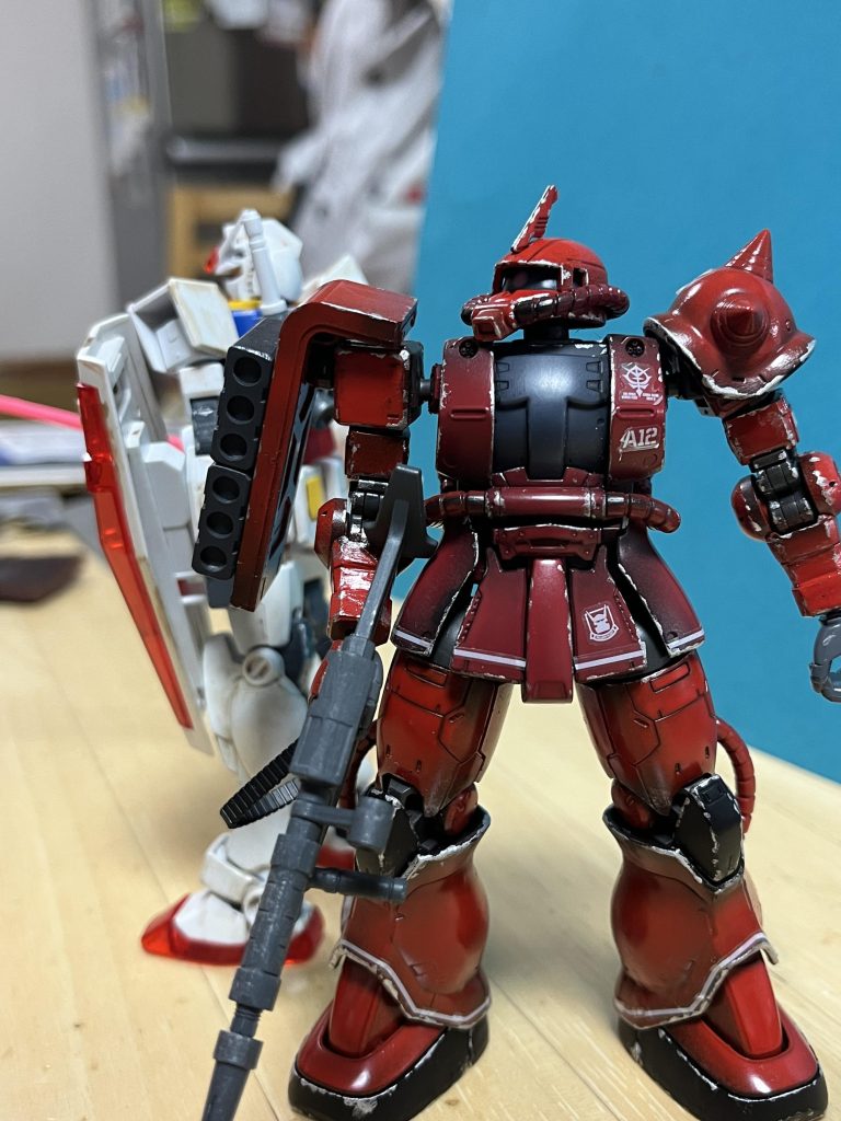 シャア専用ザクII–5枚目/制作者：TakeCyo40507