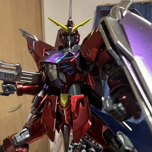 HGイモータルジャスティス　キャンディ塗装