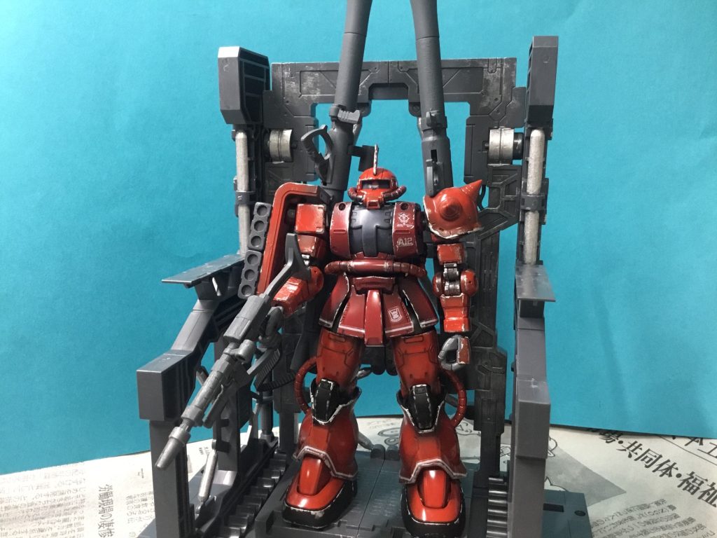 シャア専用ザクII–4枚目/制作者：TakeCyo40507