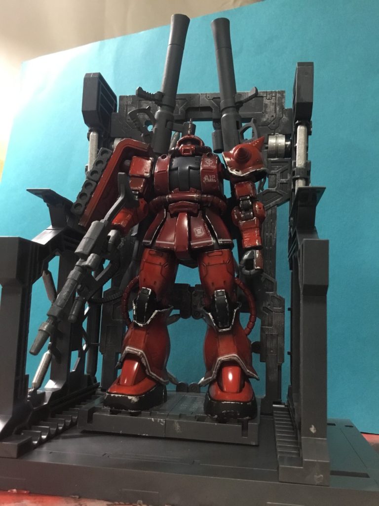 シャア専用ザクII–2枚目/制作者：TakeCyo40507