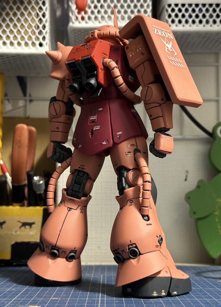 バックショット(武装なし)