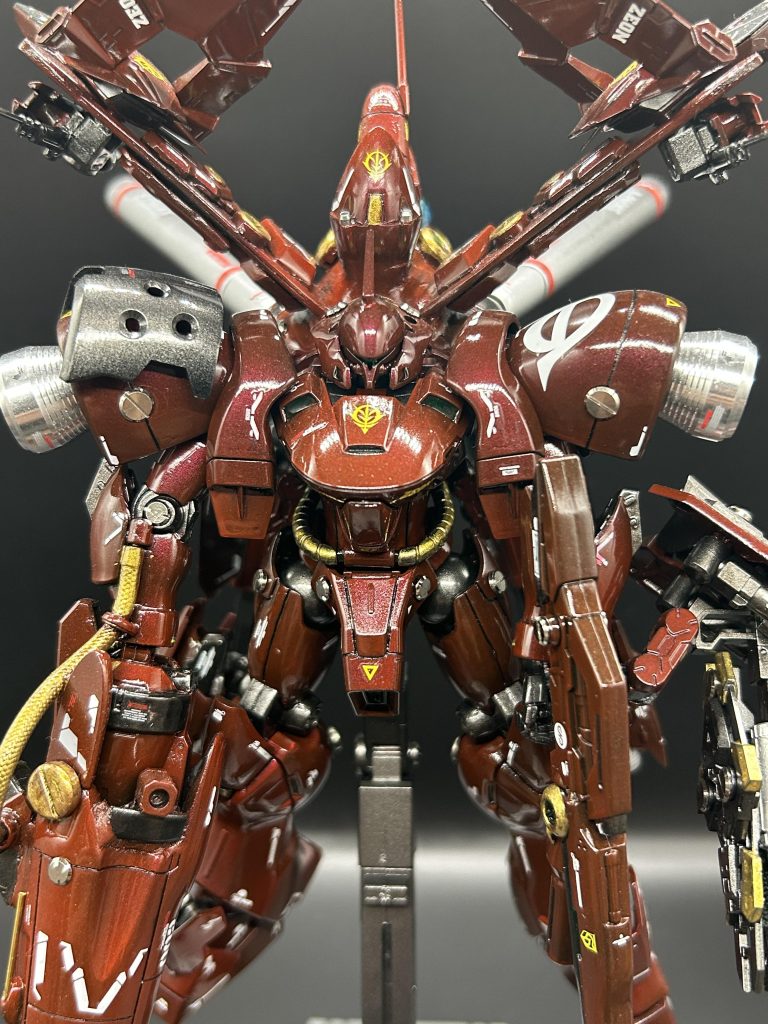 正面アップです(*^^*)結構気に入ってますが色を失敗してしまって濃いくなりすぎました💦