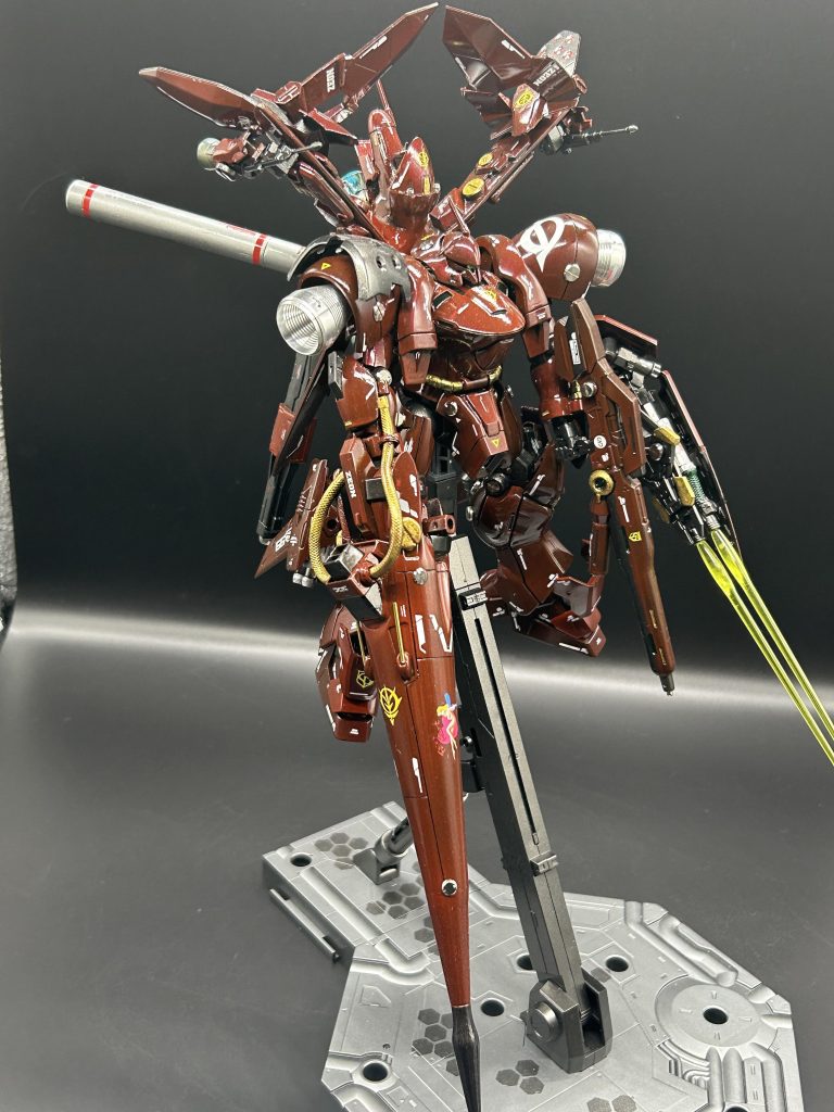 背中にある物を武器にしてみました(笑)ランスみたいな感じの武器です‼️