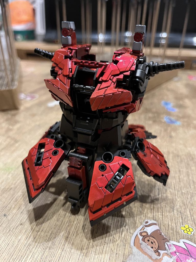 キャンディ塗装は全て下地をゴールドにして彩度を上げてます