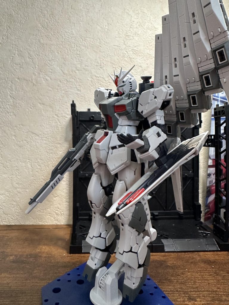 通常のRGνガンダム購入してダブルフィンファンネルにしようかな？