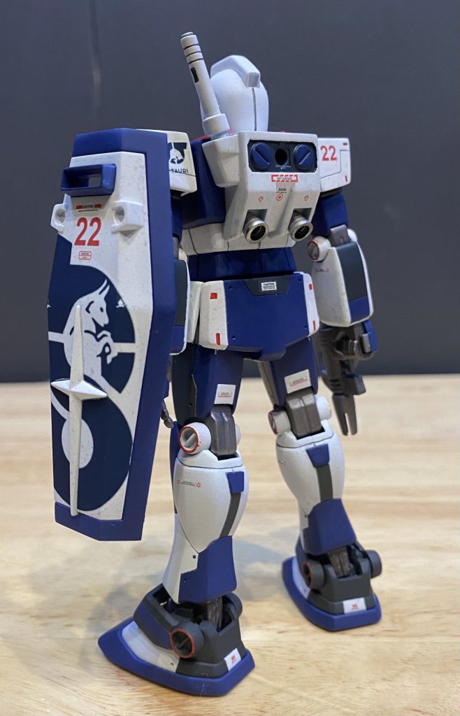 AT(アルファタウリ)のデカールも再現できた!バーニアは銀に塗り分けはかなり大変だったとのこと。