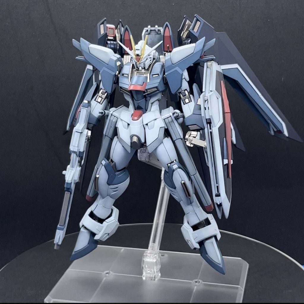 MS時のプロモーションはほぼ変えていません。シールドは持ち手を作り、手に持たせるように改修しています。