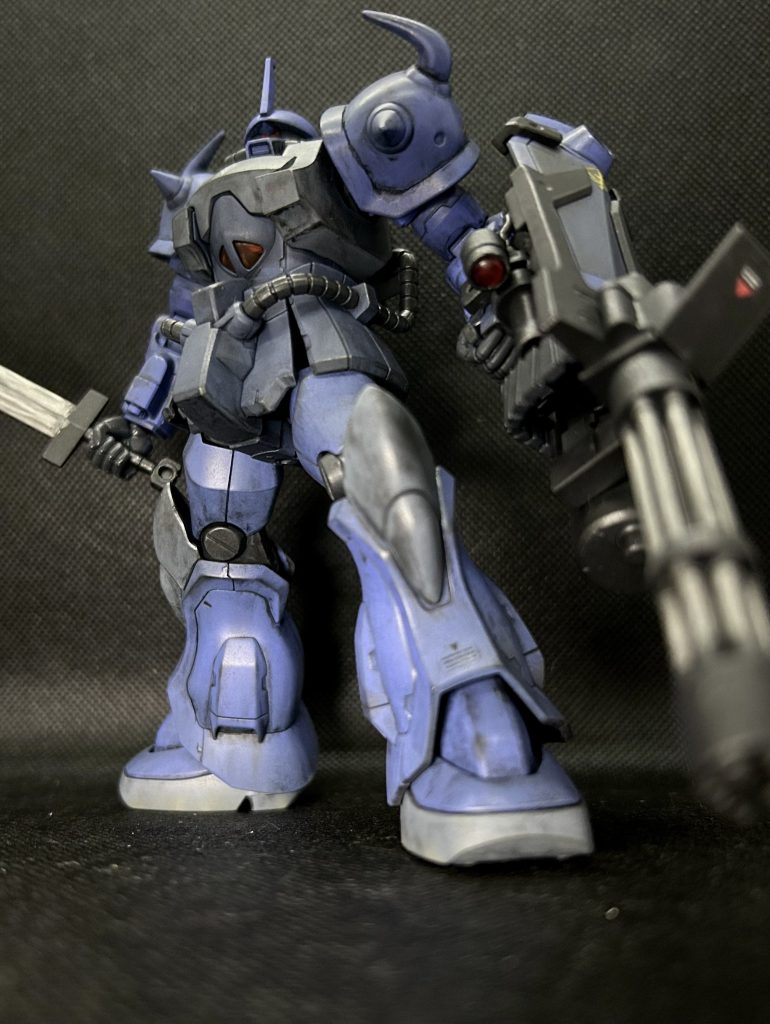 HG1/144 グフカスタム–3枚目/制作者：わさび