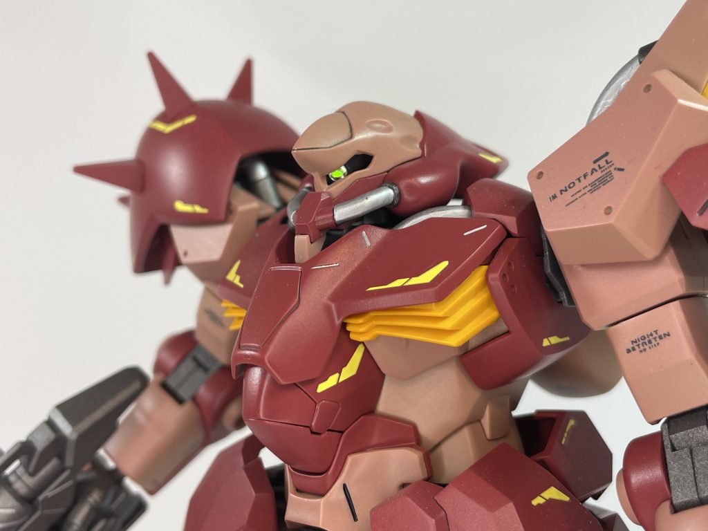 モノアイはメタルパーツにHアイズの組合せ。にしても撮影も難しい(^^;;全てにおいて修行中です。ここまでご覧頂きありがとうございました。