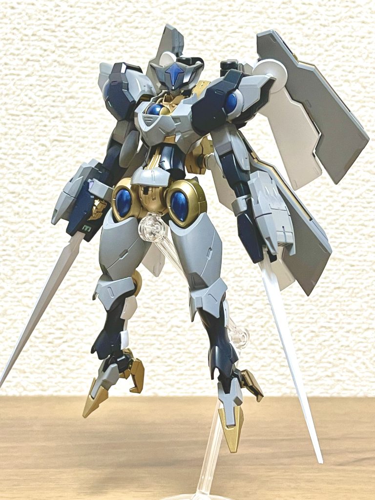 バイオネット装備ジェフティが装備しているブレードは白色なので白で塗装。