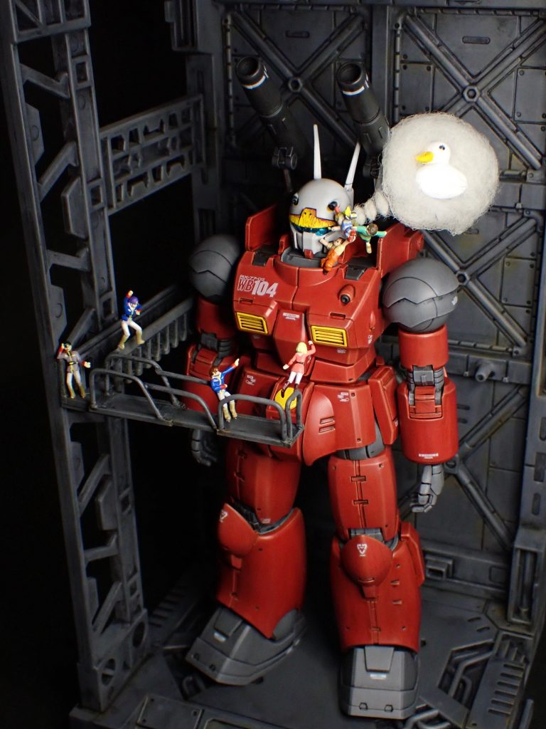 セイラさんはビルダーズパーツのやつです。