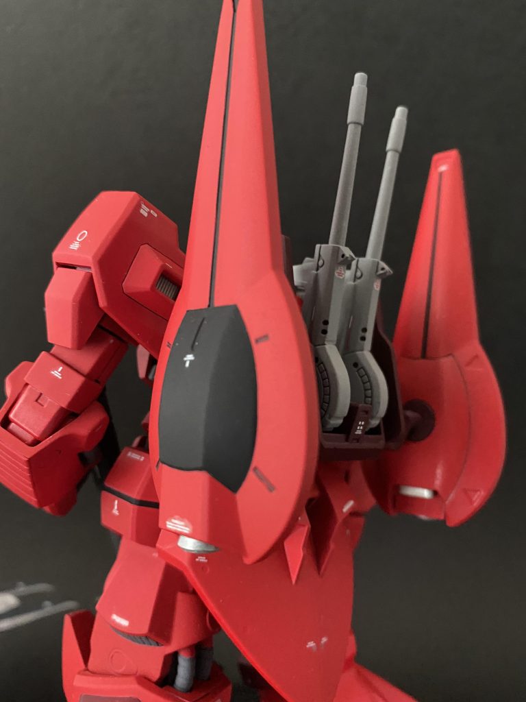 バインダーにバーニア追加。内側は排熱用ダクトのイメージで。