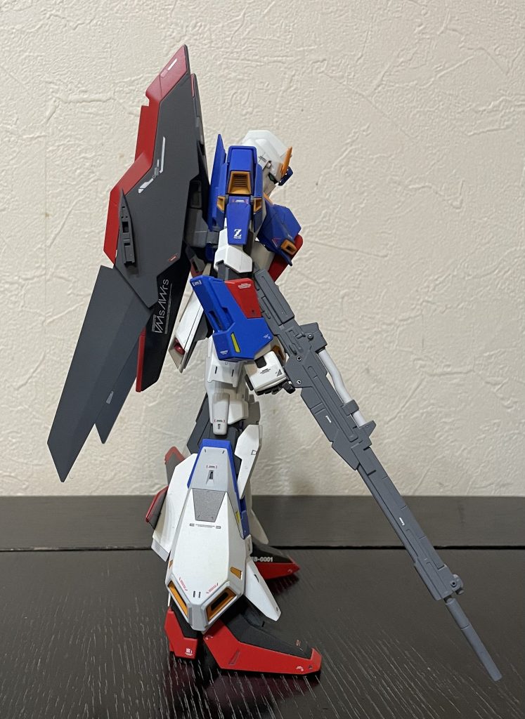 両脚のジェネレーターもリゼルかデルタプラスのモノに置き換えていることにします。