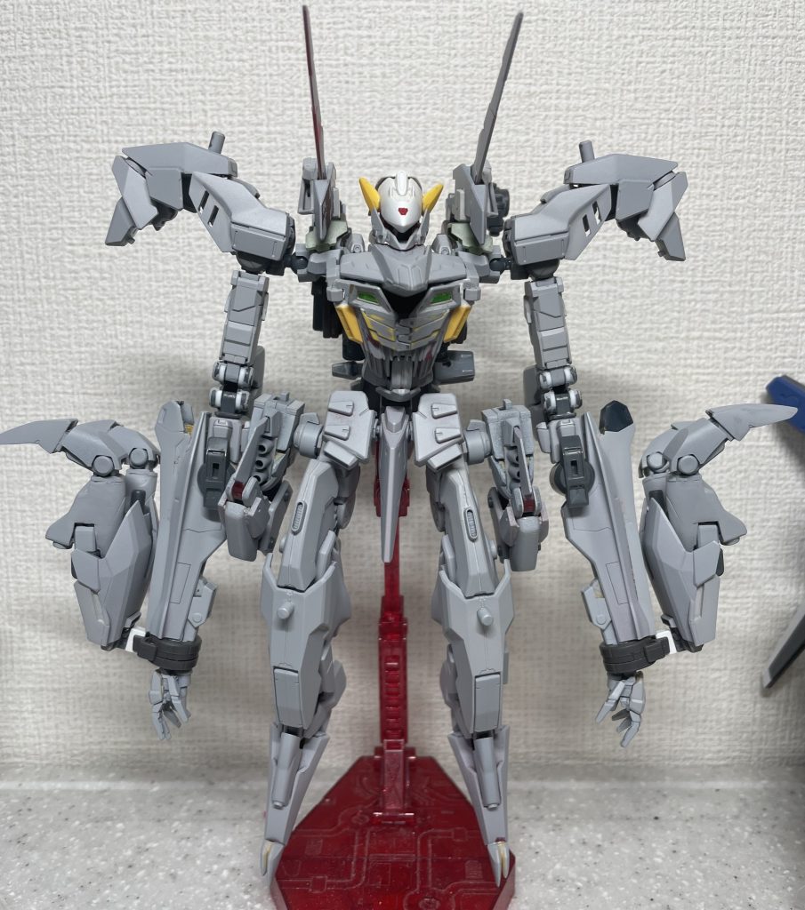 完成度70%くらいの写真です。