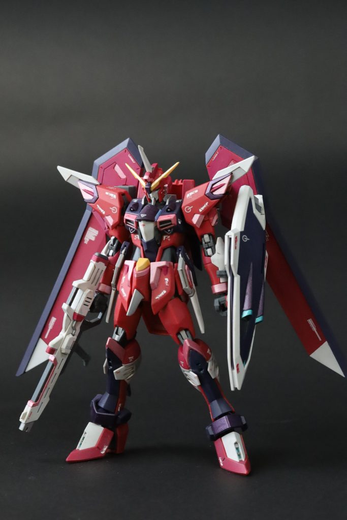 HG イモータルジャスティスガンダム 部分塗装–2枚目/制作者：Miiya