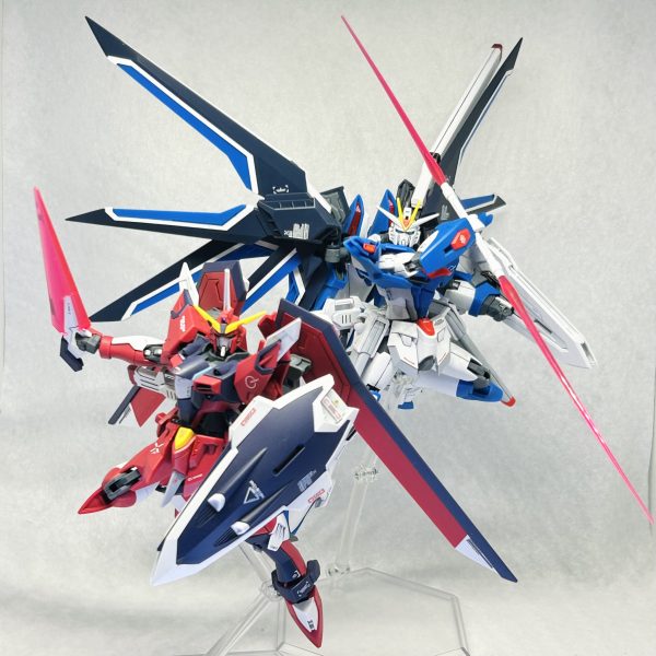 HGライジングフリーダム_成型色活かし