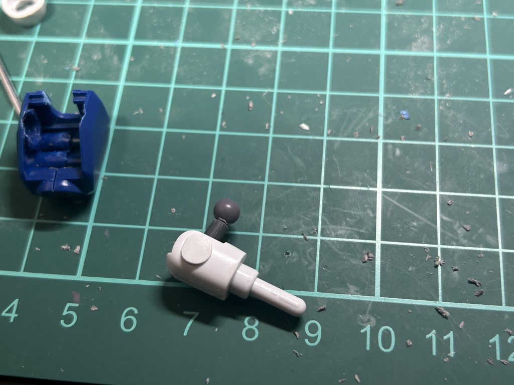 接続をボールジョイントに変更しました