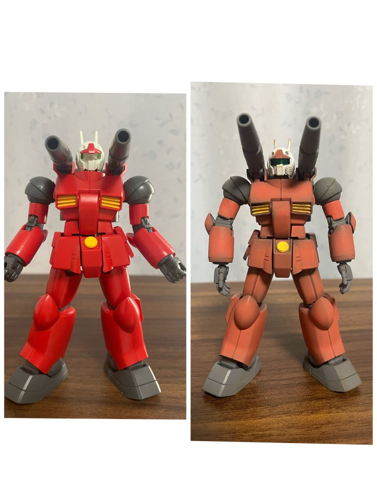 ビフォーアフター。