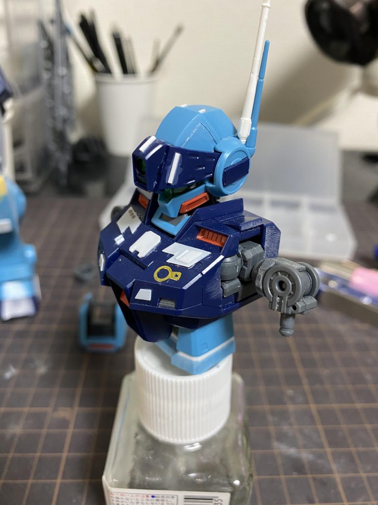 MG ジムスナイパー2 リドウォルフ専用機–3枚目/制作者：サイコミュよったん