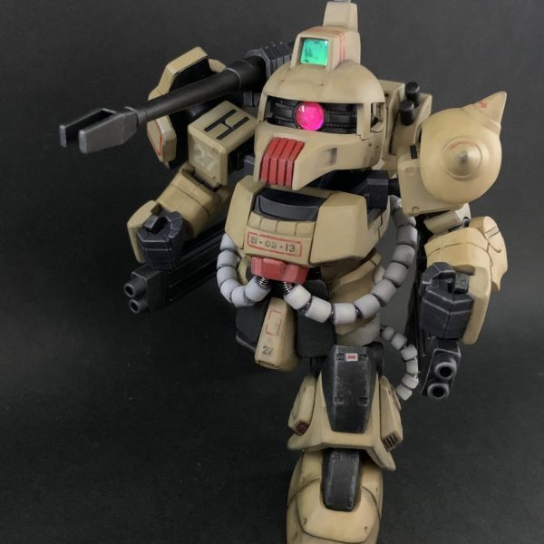 デルタプラス ザクキャノン ザクキャノン | おいもさんのガンプラ作品 | ビルダーズノート