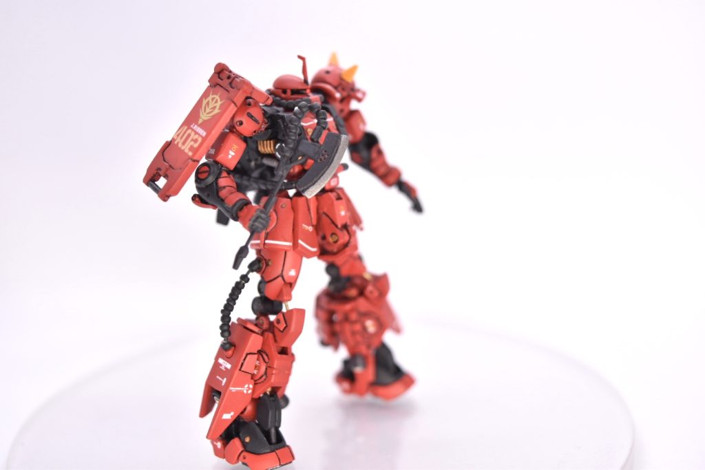 ヒートホークもスクラッチしました。