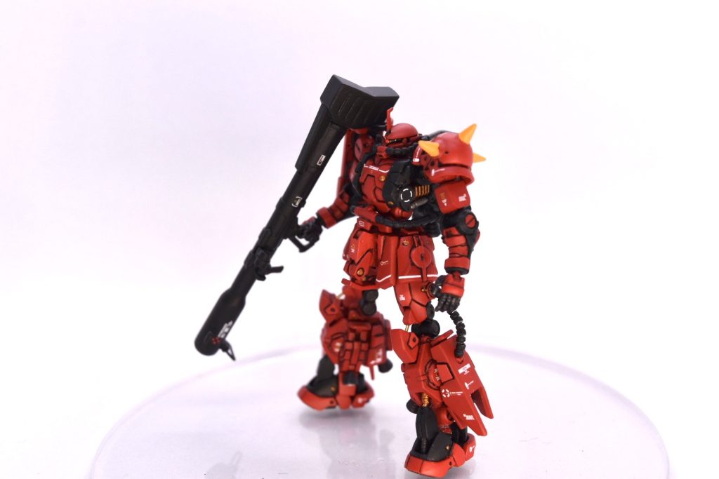 以上になります😆膝関節の軸が折れたり、撮影中バックパックの上のパイプも折れたり、何度も心が折れかけましたが何とか完成しました😭可動化は毎回神経が削られるんでこれで最後にします、たぶん。笑今回初めて一眼レフで撮影してみました。一眼レフは嫁様のNikonをお借りしました。iPhoneより全然良いですね!もうiPhone撮影には戻れませんね😭最後までご覧いただきありがとうございました😊