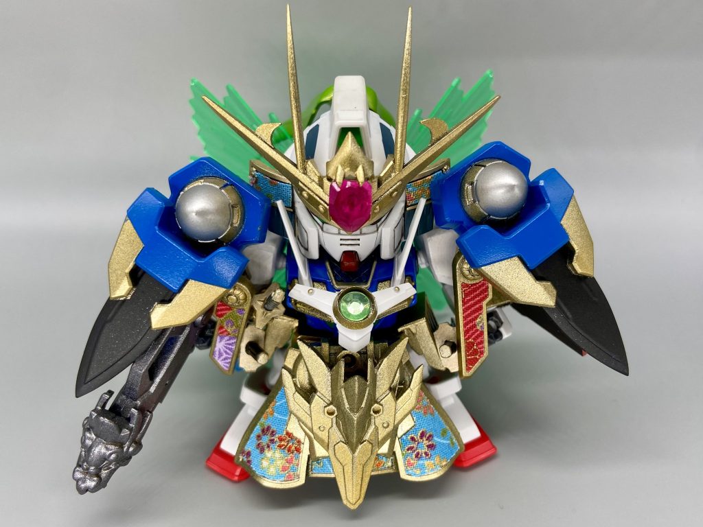 肩のパーツはEXSDのOOから取ってるので、結構フレキシブルに稼働します✨