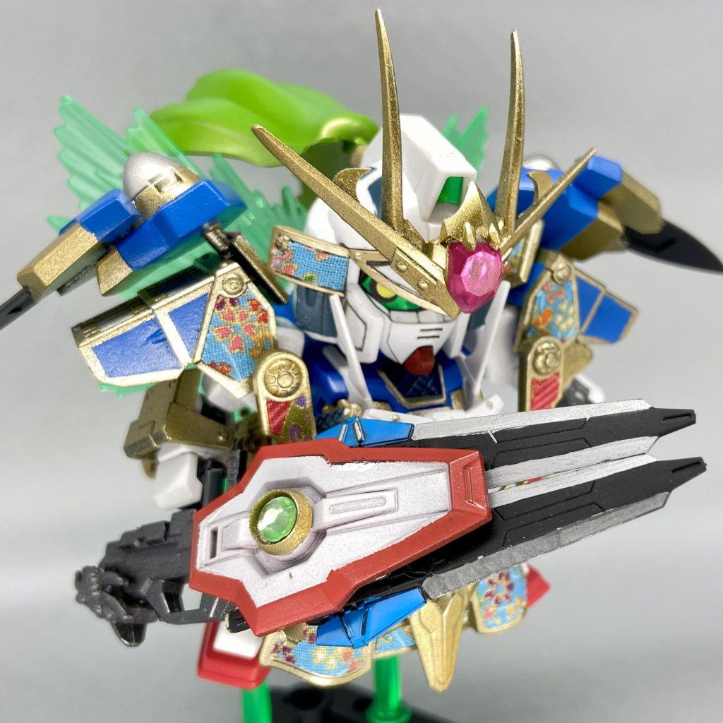 盾と双剣、種子島が合体してGNバスターソードⅢ風になります✨