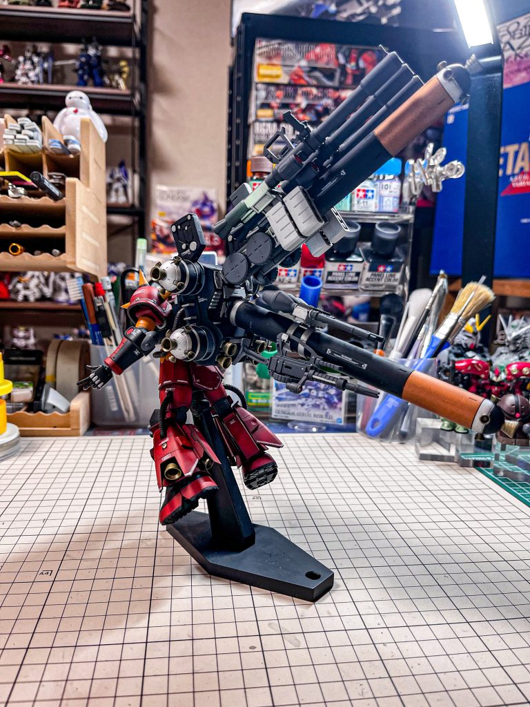 撮影ブースがないので、作業場からですがなかなかかっこいいです😎